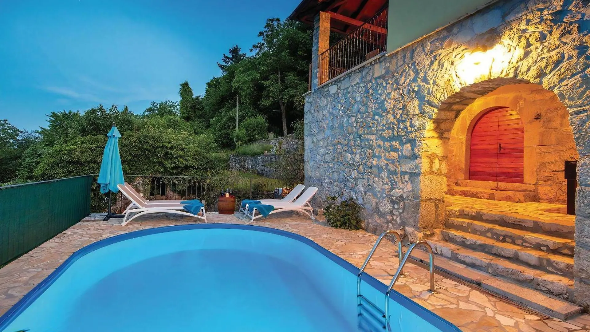 Holiday home Ferienhaus In Lovranska Draga Mit Grossem Kamin Croatia
