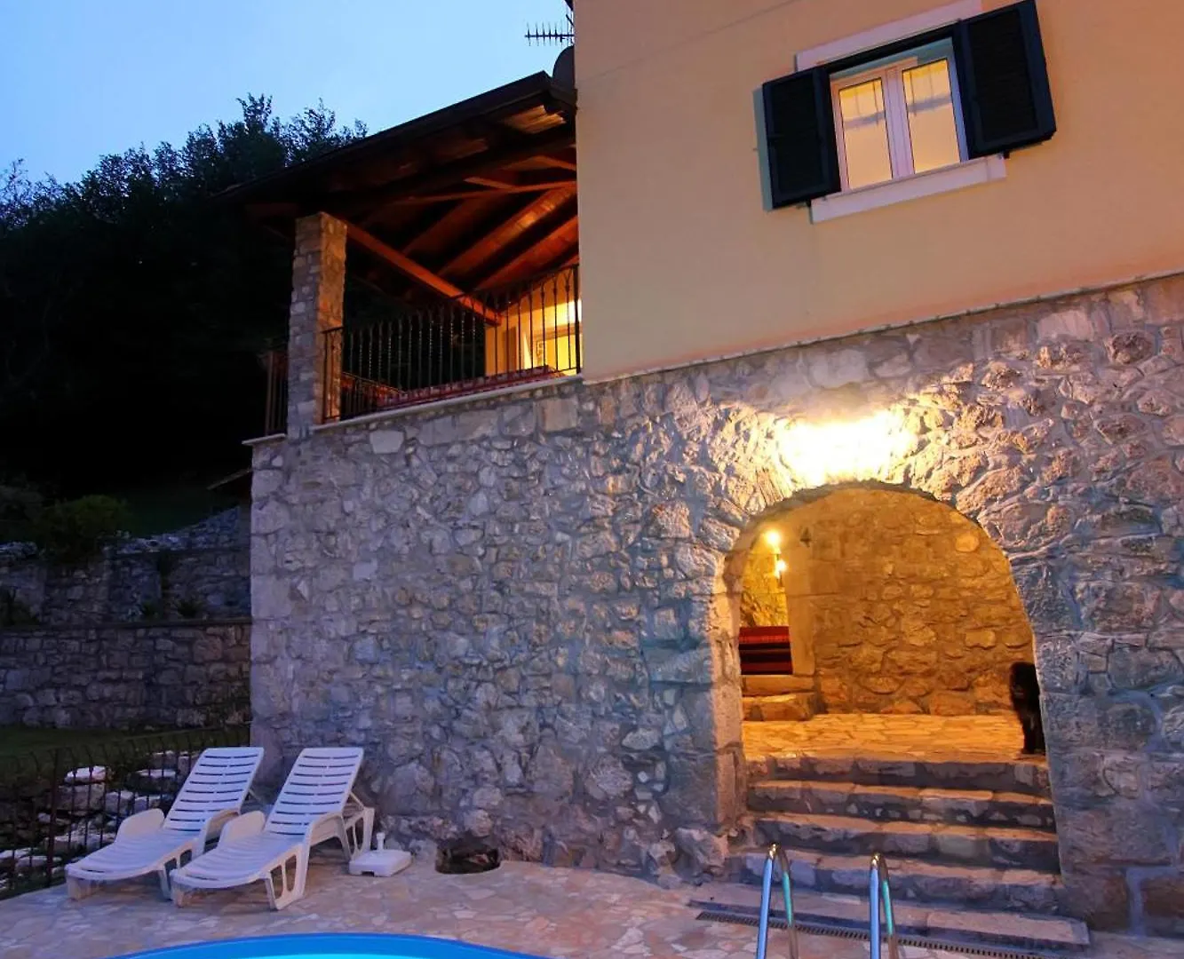 Ferienhaus In Lovranska Draga Mit Grossem Kamin Holiday home