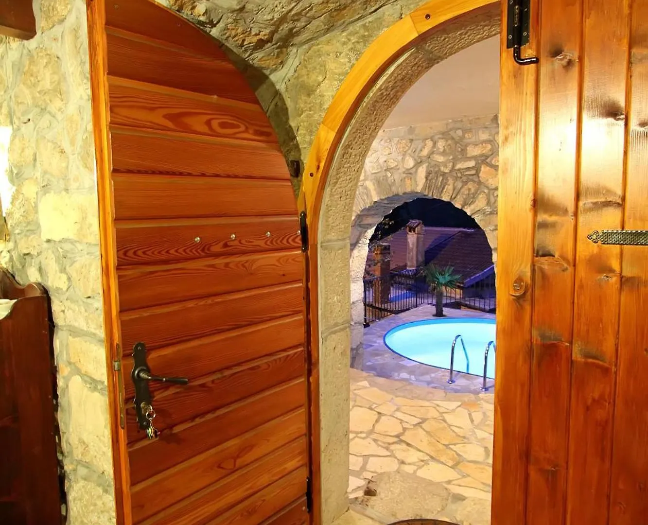 Ferienhaus In Lovranska Draga Mit Grossem Kamin
