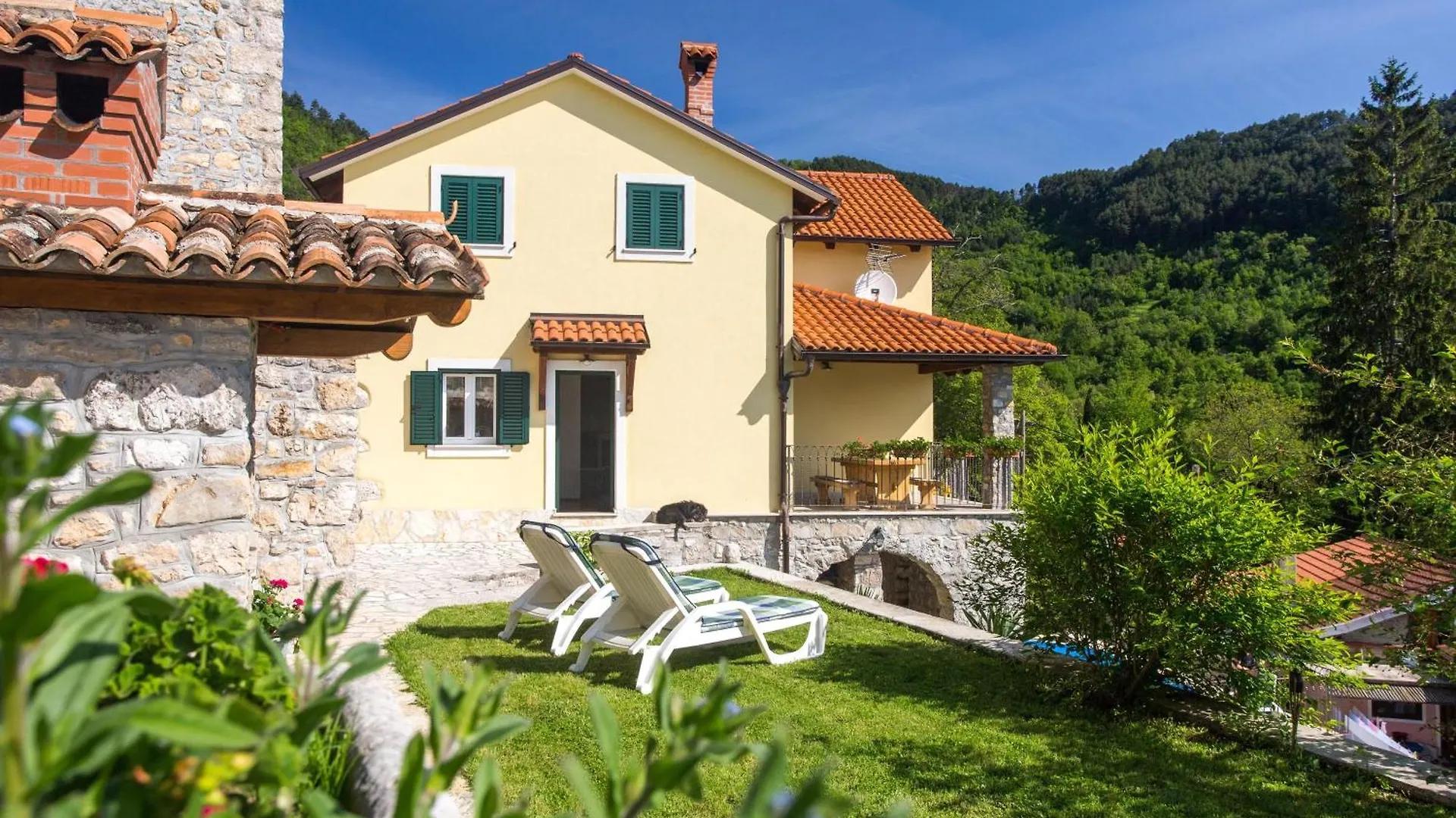Holiday home Ferienhaus In Lovranska Draga Mit Grossem Kamin Croatia