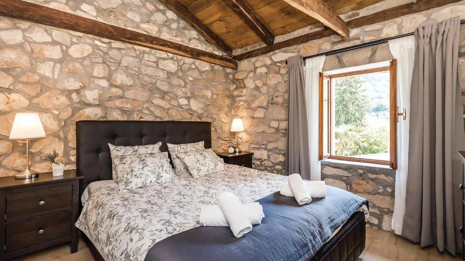 Ferienhaus In Lovranska Draga Mit Grossem Kamin