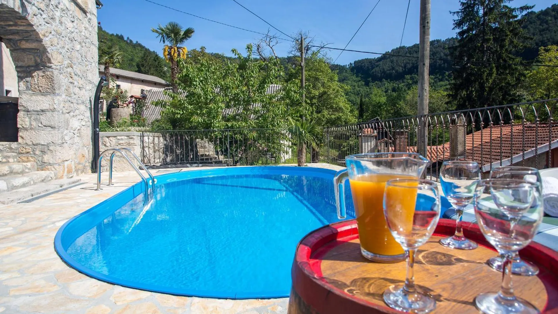 Ferienhaus In Lovranska Draga Mit Grossem Kamin 0*,